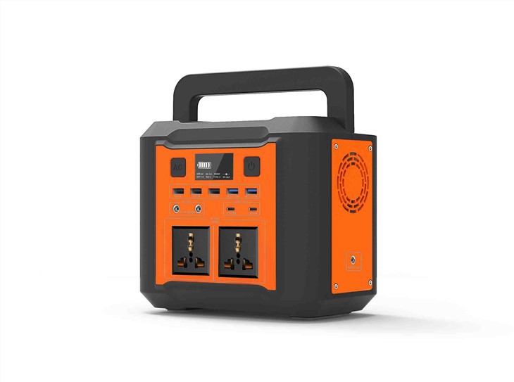 Sól flytjanlegur litíum rafall virkjunar 300W